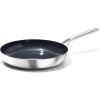 imageOXO Mira TriPly Stainless Steel PFASFree Nonstick 8quot Frying Pan Skillet Induction Multi Clad Dishwasher and Metal Utensil Safe8 Nonstick Frying Pan Skillet