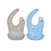 imageOXO Tot RollUp Bib  2 Pack  Drizzle and OpalDrizzleDusk