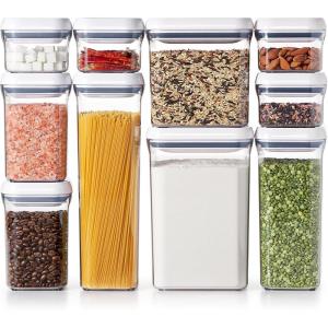 imageOXO Good Grips 10Piece POP Container Set White 1165700