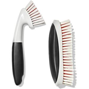 imageOXO Good Grips Grout BrushGrout and Heavy Duty Scrub Brush Set