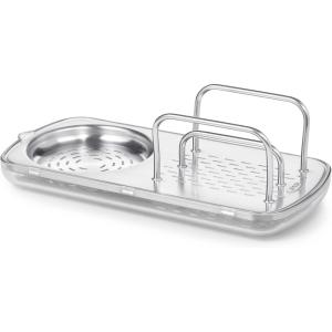 imageOXO Good Grips Stainless Steel Sponge HolderSink Organizer