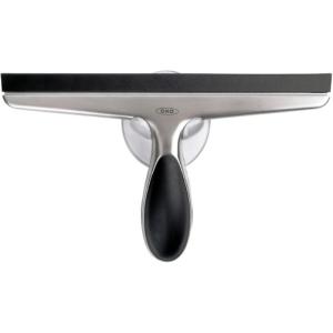 imageOXO Good Grips Stainless Steel Squeegee  AllPurpose for Bathroom Glass Shower Doors Mirrors Tiles Countertops and Car Windows  Streak FreeSqueegee