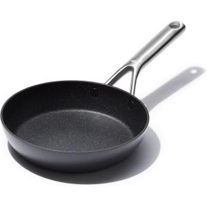 imageOXO Professional 8quot Frying Pan Skillet Hard Anodized Ceramic Nonstick Cookware PFASFree Induction Suitable Stainless Steel Handle Diamond Reinforced Coating Dishwasher Safe Oven Safe Black8 Frying Pan Skillet