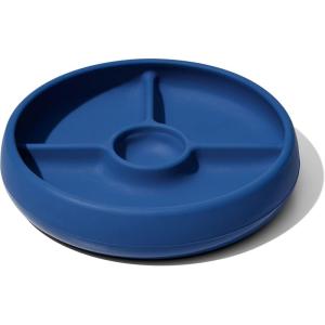 imageOXO Tot Silicone Divided Plate TealNavy