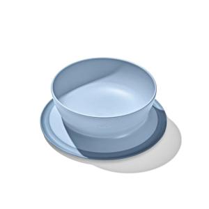 imageOXO Tot Stick ampamp Stay Suction Bowl  TealDusk