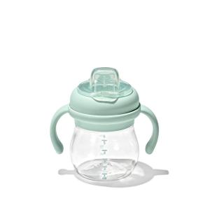 imageOXO Tot Transitions Soft Spout Sippy Cup with Removable Handles  6 oz  BlossomOpal
