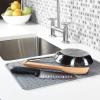 imageOXO 1372100 Good Grips Silicone Stemware Drying Mat GrayLarge Drying Mat
