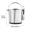 imageOXO 3107300 Steel Ice Bucket and Tongs Set