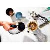 imageOXO Brew Gooseneck Electric Kettle  Hot Water Kettle Pour Over Coffee ampamp Tea Kettle Adjustable Temperature BuiltIn Brew Timer Stainless Steel 1L11 Quarts