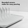 imageOXO Good Grips Compact Dish Rack Biscuit 1334quot x 1038quot x 312quot h for Storage1334 x 1038 x 312 h Pack of 4