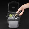 imageOXO Good Grips Double Wall Ice Bucket with Tongs and Garnish TrayGray 737quotL x 85quotW x 75quotH