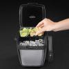 imageOXO Good Grips Double Wall Ice Bucket with Tongs and Garnish TrayGray 737quotL x 85quotW x 75quotH