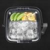 imageOXO Good Grips Double Wall Ice Bucket with Tongs and Garnish TrayGray 737quotL x 85quotW x 75quotH