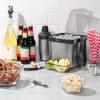 imageOXO Good Grips Double Wall Ice Bucket with Tongs and Garnish TrayGray 737quotL x 85quotW x 75quotH