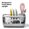 imageOXO Good Grips Extendable OverTheSink Aluminum Drying Dish RackOne Size
