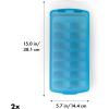 imageOXO Good Grips NoSpill Ice Stick Tray with Silicone Lid for Water BottlesNormal Ice Cubes