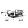 imageOXO Good Grips Rustproof Aluminum Dish RackDish Rack