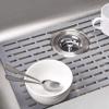 imageOXO Good Grips Silicone Sink Mat  SmallSilverSMALL SQUARE