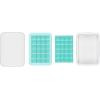 imageOXO Good Grips Silicone Small Ice Cube Tray with Lid  Ideal for CocktailsSmall Cubes