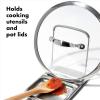 imageOXO Good Grips Stainless Steel Spoon Rest with Lid Holder