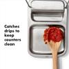imageOXO Good Grips Stainless Steel Spoon Rest with Lid Holder