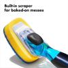 imageOXO New Good Grips Soap Dispensing Dish Scrub YellowBrush
