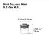 imageOXO Steel POP Coffee Container with Scoop 17 Qt for Coffee Tea and MoreGrey02 QT02 L