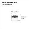 imageOXO Steel POP Coffee Container with Scoop 17 Qt for Coffee Tea and MoreGrey04 QT04 L