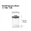 imageOXO Steel POP Coffee Container with Scoop 17 Qt for Coffee Tea and MoreGrey11 QT1 L