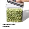 imageOXO Steel POP Coffee Container with Scoop 17 Qt for Coffee Tea and MoreGrey28 QT26 L Pack of 8