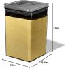 imageOXO Steel POP Coffee Container with Scoop 17 Qt for Coffee Tea and MoreGrey44 QT42 L