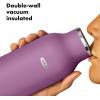 imageOXO Strive 24oz Insulated Water Bottle with Standard Lid  SlateAmethyst