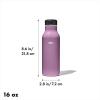 imageOXO Strive 24oz Insulated Water Bottle with Standard Lid  SlateAmethyst