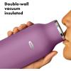 imageOXO Strive 24oz Insulated Water Bottle with Standard Lid  SlateAmethyst