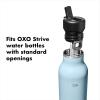 imageOXO Strive 24oz Insulated Water Bottle with Standard Lid  SlateBlack