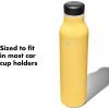 imageOXO Strive 24oz Insulated Water Bottle with Standard Lid  SlateCitrine