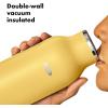 imageOXO Strive 24oz Insulated Water Bottle with Standard Lid  SlateCitrine