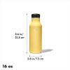 imageOXO Strive 24oz Insulated Water Bottle with Standard Lid  SlateCitrine