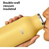 imageOXO Strive 24oz Insulated Water Bottle with Standard Lid  SlateCitrine