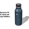 imageOXO Strive 24oz Insulated Water Bottle with Standard Lid  SlateDark Cobalt