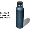 imageOXO Strive 24oz Insulated Water Bottle with Standard Lid  SlateDark Cobalt