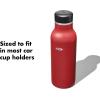 imageOXO Strive 24oz Insulated Water Bottle with Standard Lid  SlateGarnet