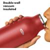 imageOXO Strive 24oz Insulated Water Bottle with Standard Lid  SlateGarnet