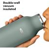 imageOXO Strive 24oz Insulated Water Bottle with Standard Lid  SlateJade