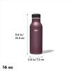 imageOXO Strive 24oz Insulated Water Bottle with Standard Lid  SlatePurple Garnet