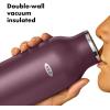 imageOXO Strive 24oz Insulated Water Bottle with Standard Lid  SlatePurple Garnet