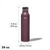 imageOXO Strive 24oz Insulated Water Bottle with Standard Lid  SlatePurple Garnet