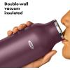 imageOXO Strive 24oz Insulated Water Bottle with Standard Lid  SlatePurple Garnet