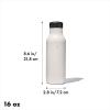imageOXO Strive 24oz Insulated Water Bottle with Standard Lid  SlateQuartz