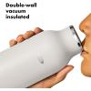 imageOXO Strive 24oz Insulated Water Bottle with Standard Lid  SlateQuartz